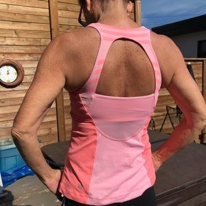 Lululemon Run: Pace tank top, size 6.